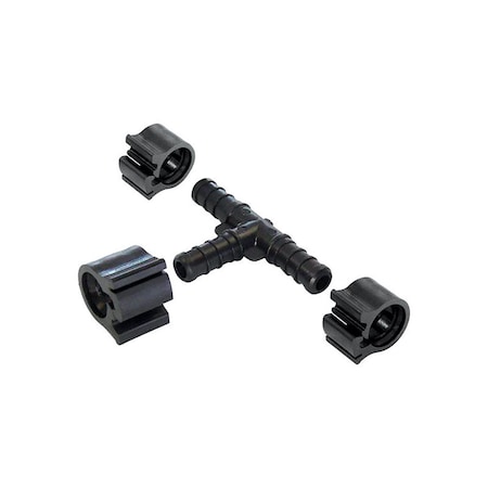 Pexlock Flair-It PEXLock 3/8 in. PEX X 3/8 in. D PEX Plastic Tee 30831